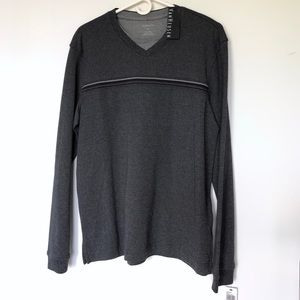 New Van Heusen men’s shirt gray gargoyle